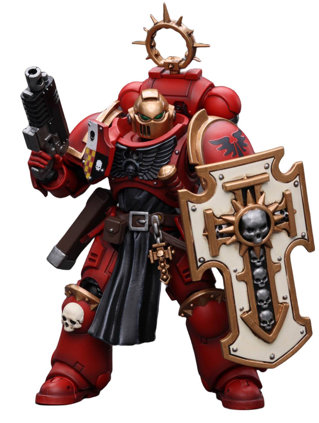 HiPlay JoyToy Warhammer 40K Collectible Figure: Primaris Space Marines Blood Angels Bladeguard Veteran 1:18 Scale Action Figures JT2788 (Blood Angels JT2788)