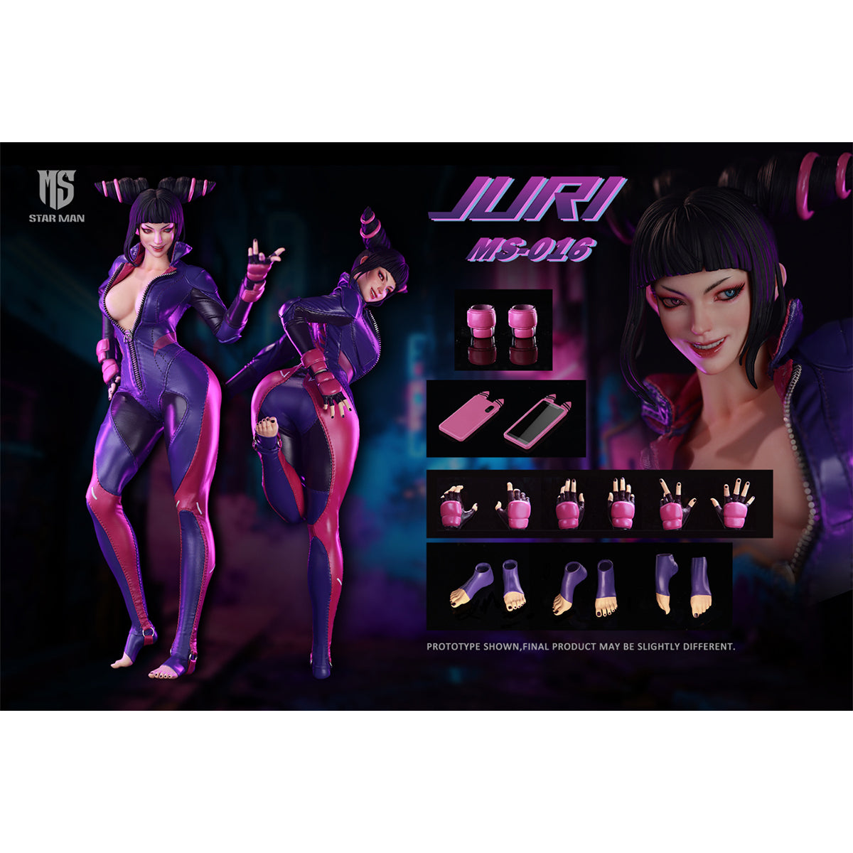 STARMAN MS-016 Female fighter Zhu 1/6 Scale Action Figure