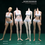 JIAOUDOLL 1/6 Slender Elegance Medium Bust Detachable Feet Supermodel Long Legs Female Action Figures Body