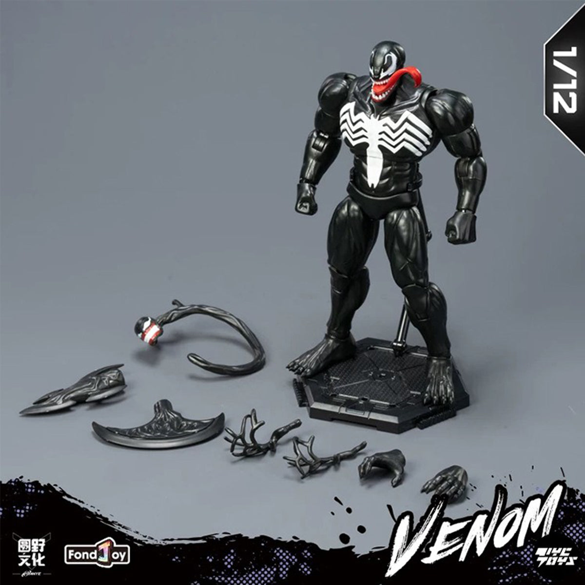 Fondjoy 1/12 Marvel Venom Assembly Model Kits