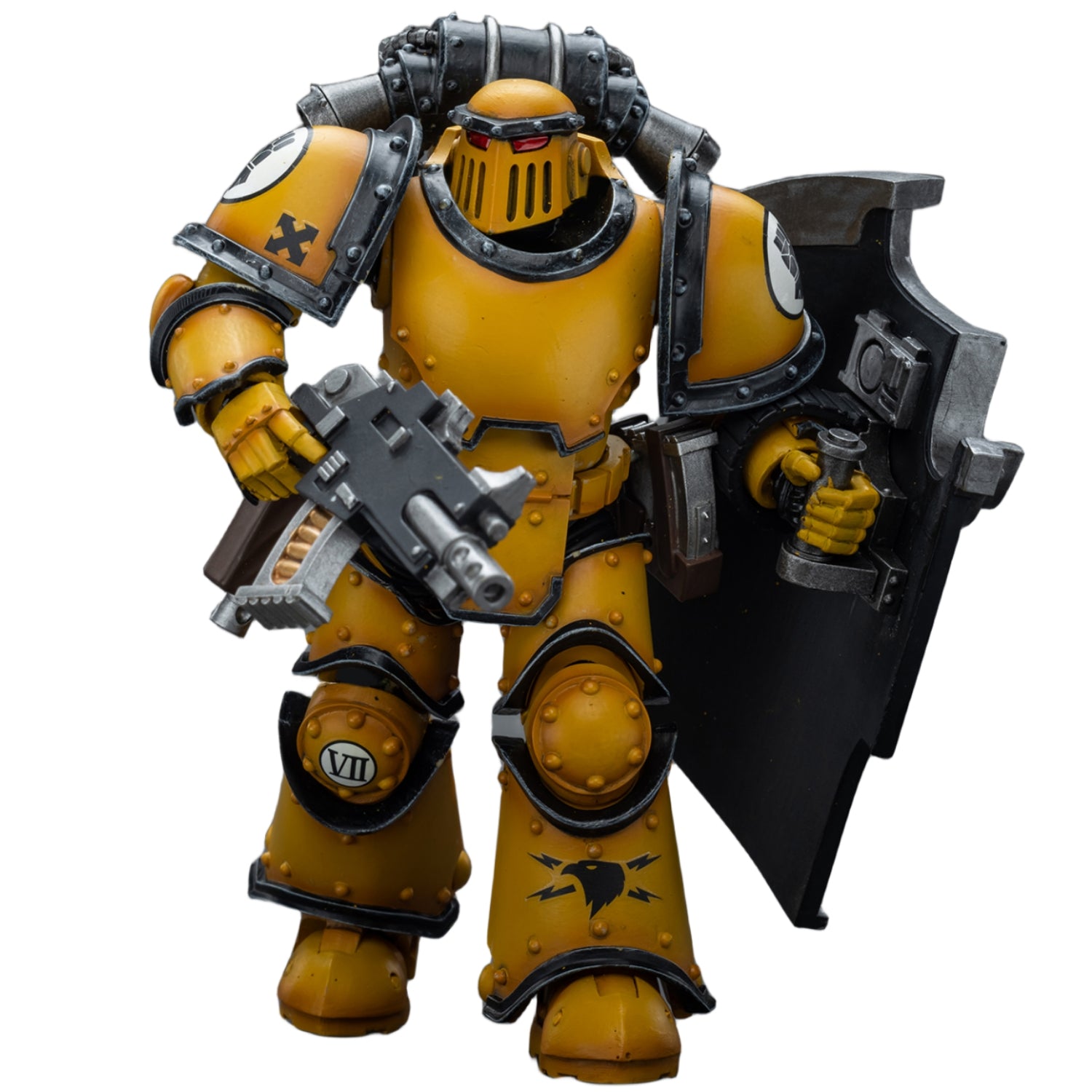 HiPlay JoyToy Warhammer The Horus Heresy: Imperial Fists Legion MkIII Breacher Squad Legion Breacher with Lascutter Action Figures