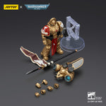 JOYTOY Blood Angels Sanguinary Guard with Angelus Boltgun and Encarmine Spear/with Inferno Pistol and Encarmine Blade/'Little' Horus Aximand Captain of the 5th Company/Chaos Space Marines Cypher Lord of the Fallen