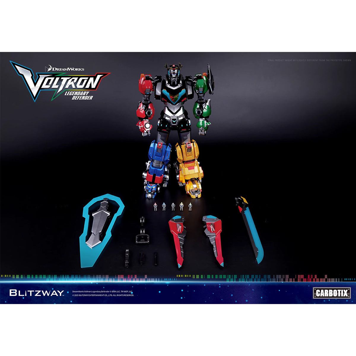 Blitzway Voltron: Legendary Defender Standard Edition BW-CA-11302 Action Figure
