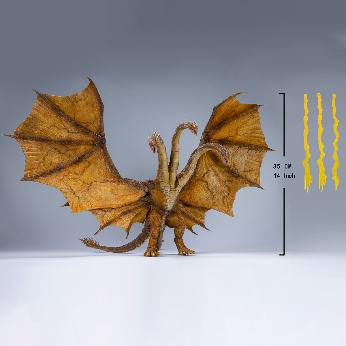 HIYA Godzilla: King of the Monsters King Ghidorah 2.0 EBG0234 14-Inch Figure