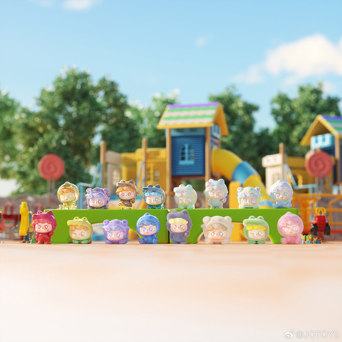 JOTOYS Q.kid Super Q.Team Mini Series Blind Box Figure