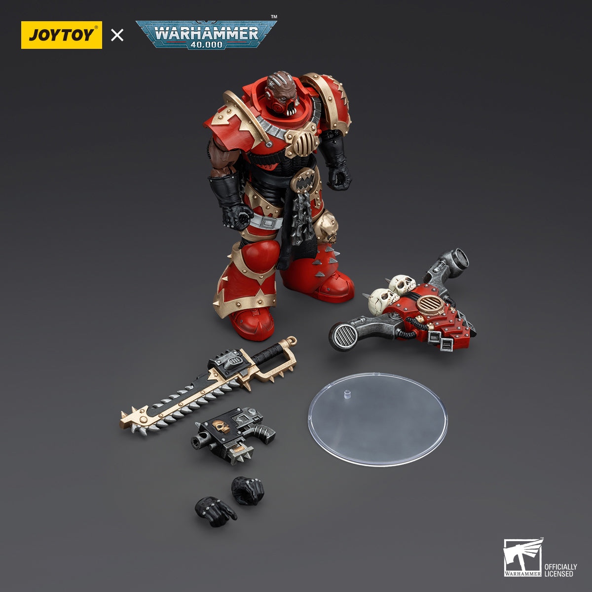 (Only Shipped to the UK) JOYTOY 1/18 World Eaters JT00638 Khorne Berzerker 7 Action Figure