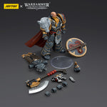 (Only Shipped to the US) JOYTOY Space Wolves Legion Praetor with Power Axe and Combat Shield JT00133 Warhammer 1/18 Scale Action Figure