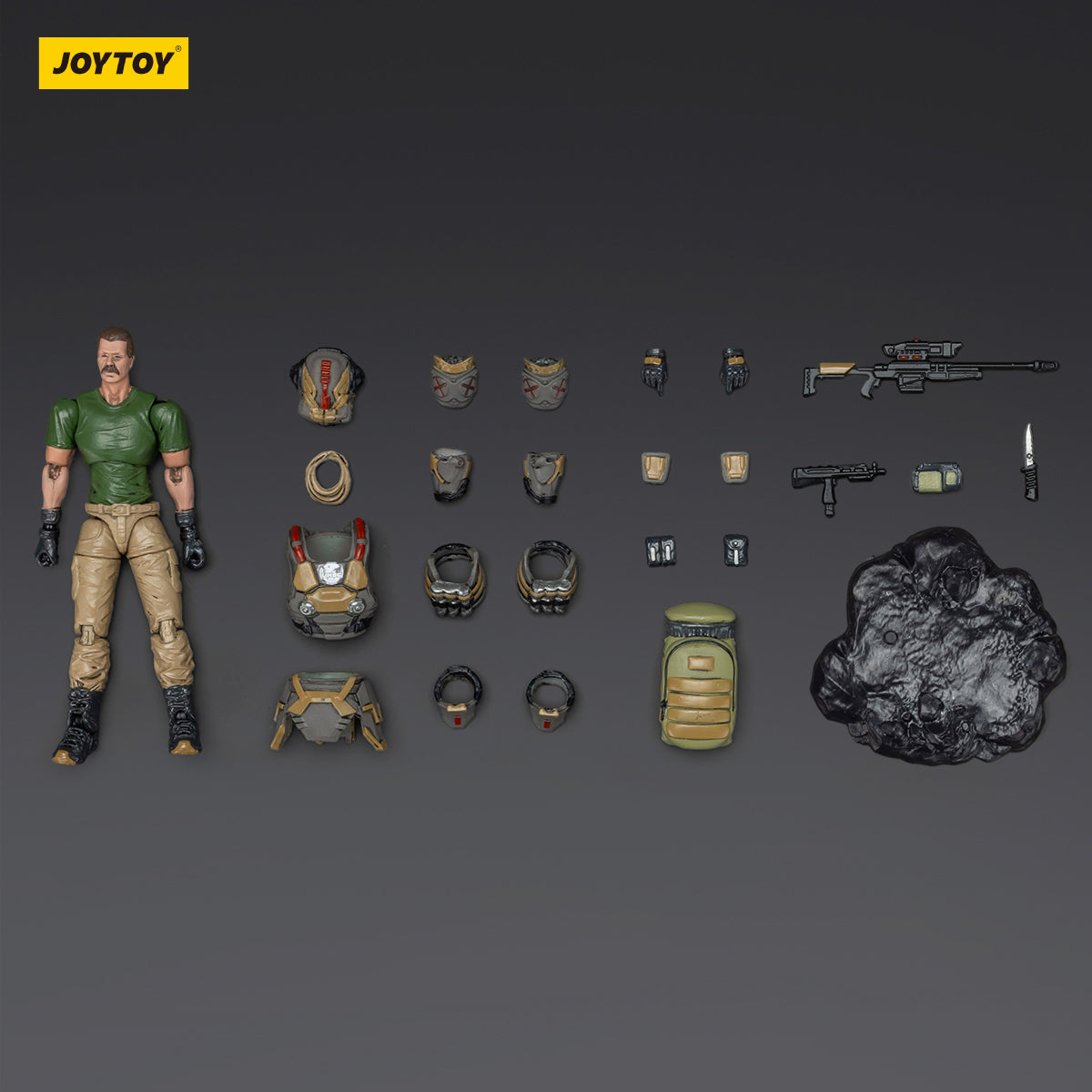 JOYTOY UNSC Sniper Dima/Moreau/Foster/Ivan 1/18 Scale Action Figure