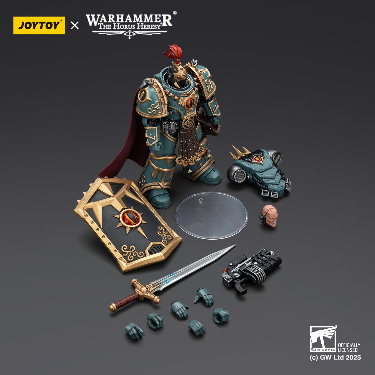 (Only Shipped to the US) JOYTOY Sons of Horus 'Little' Horus Aximand Captain of the 5th Company JT01833 1/18 Scale Action Figure