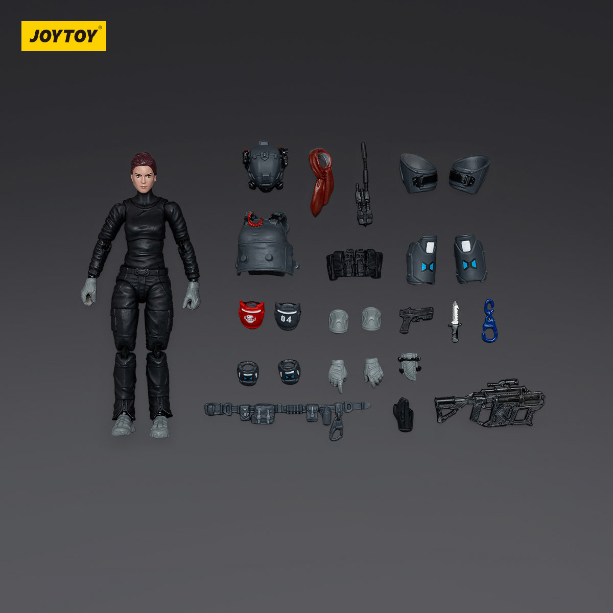 (Only Shipped to the US) JOYTOY Battle For the Stars Tyrant-04 City Combat Type 1/18 Action Figure