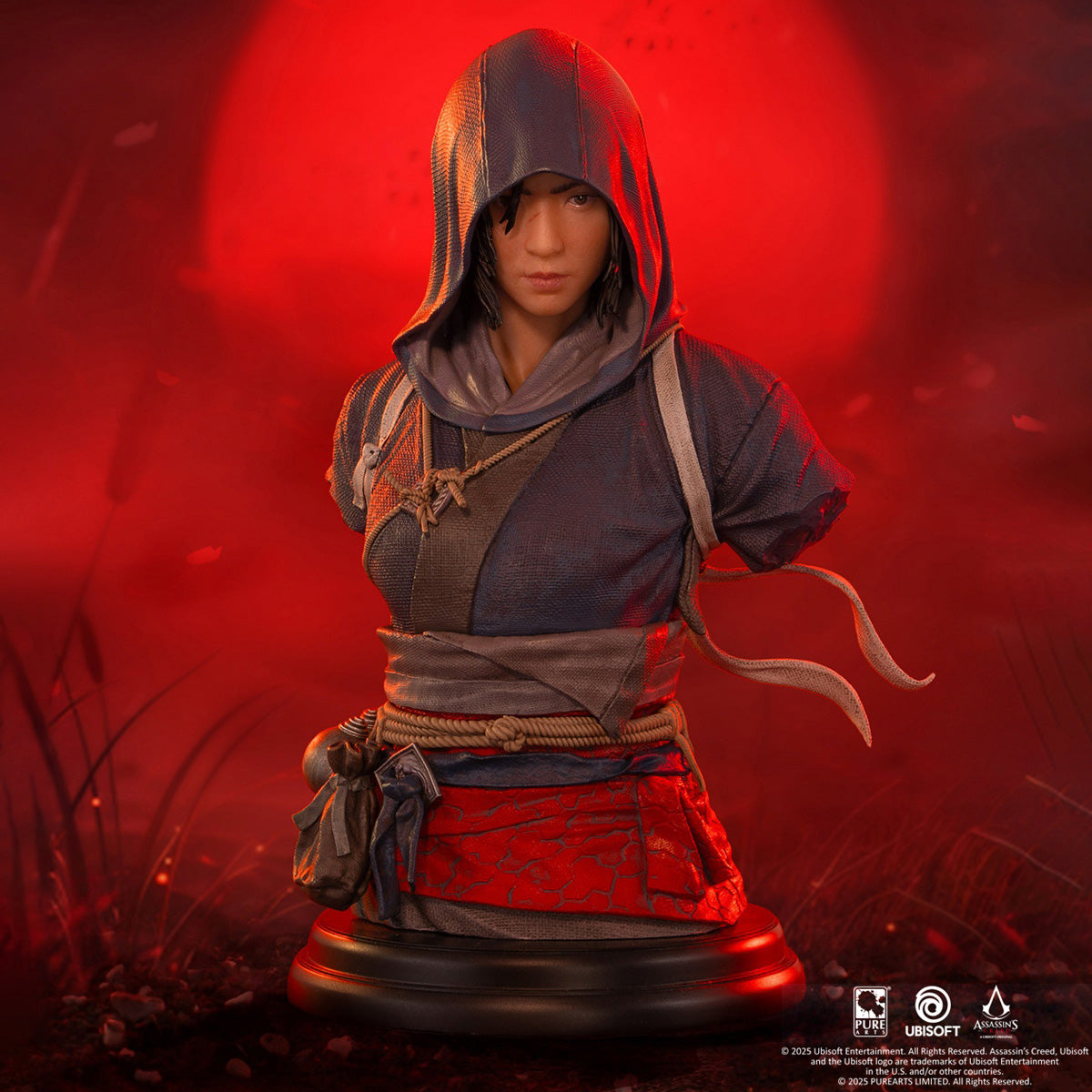 Busto artístico de Naoe de Assassin's Creed Shadows de 10 pulgadas de PureArts