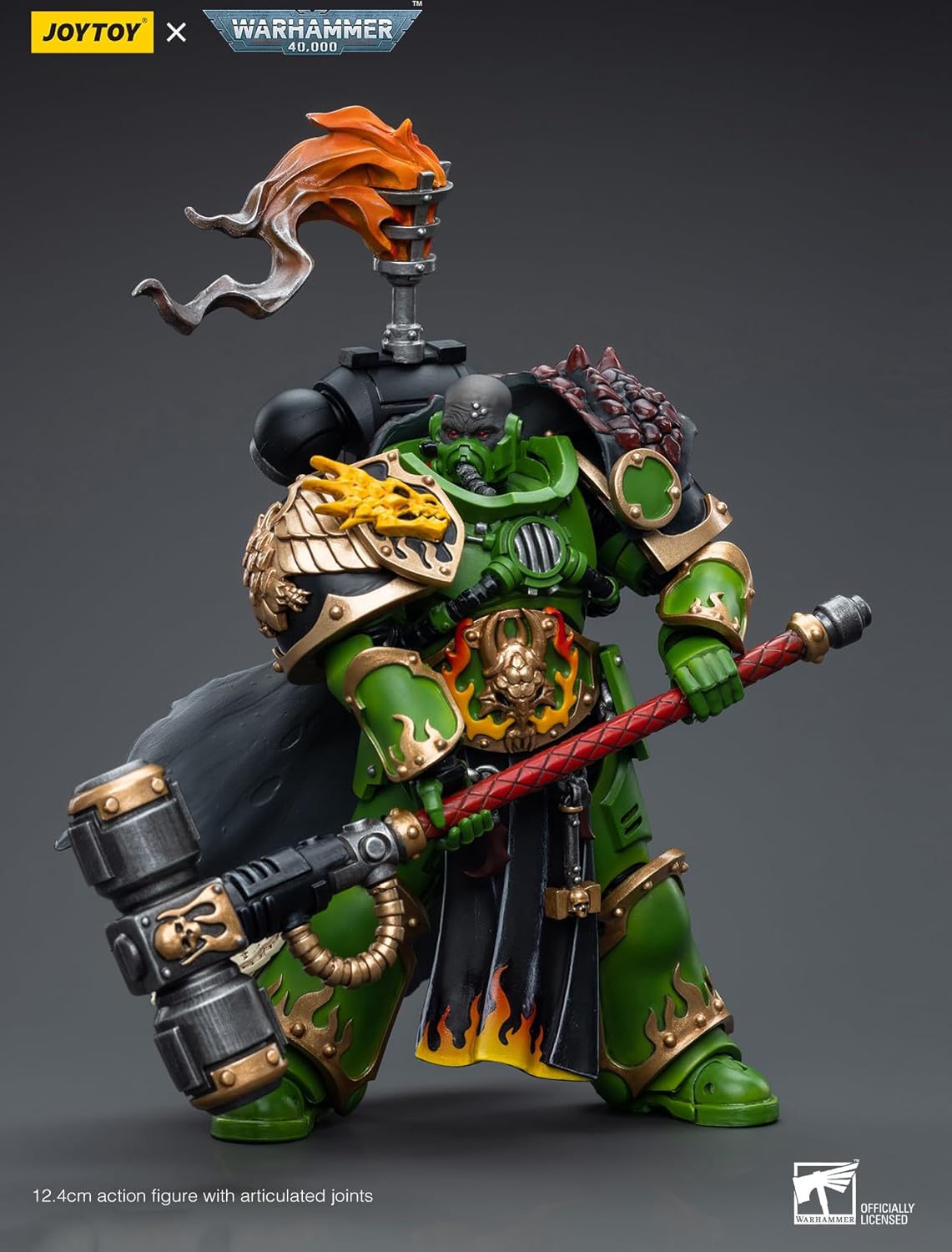 HiPlay JoyToy Warhammer 40K Salamanders Captain Adrax Agatone 1:18 Scale Collectible Action Figure