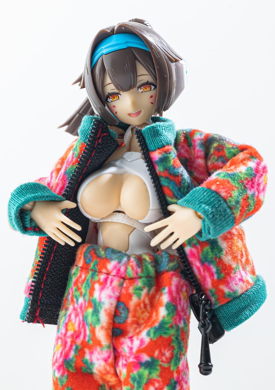 1/12 Scale Figure Doll Clothes: Cotton-Padded Jacket Collectible Accessory