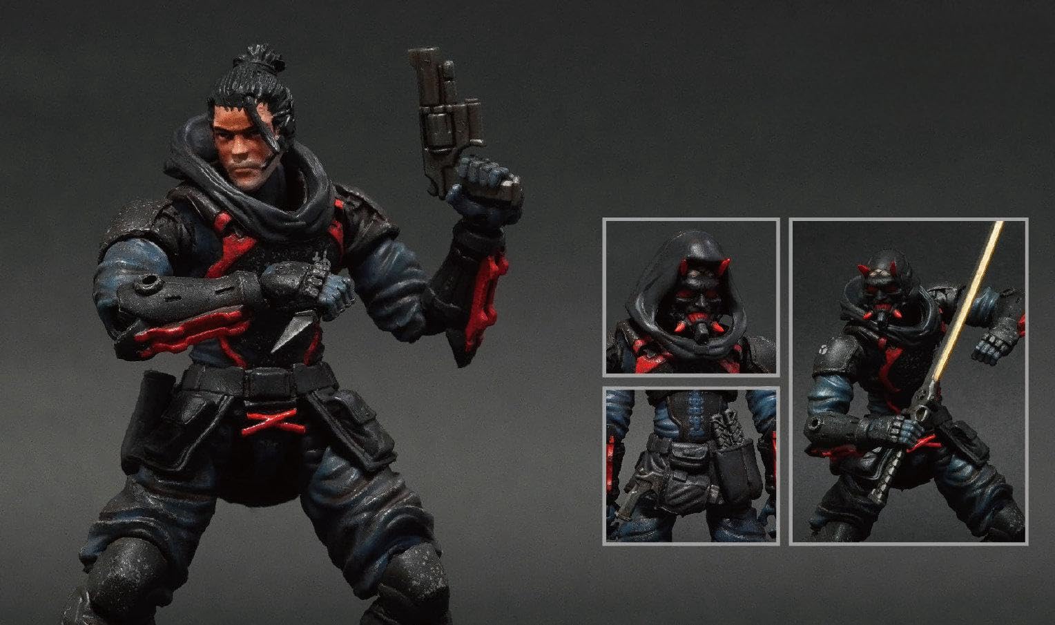 HiPlay Toys Alliance Collectible Figure: Acid Rain Misshaku & Naraen 1:18 Miniature Action Figurine