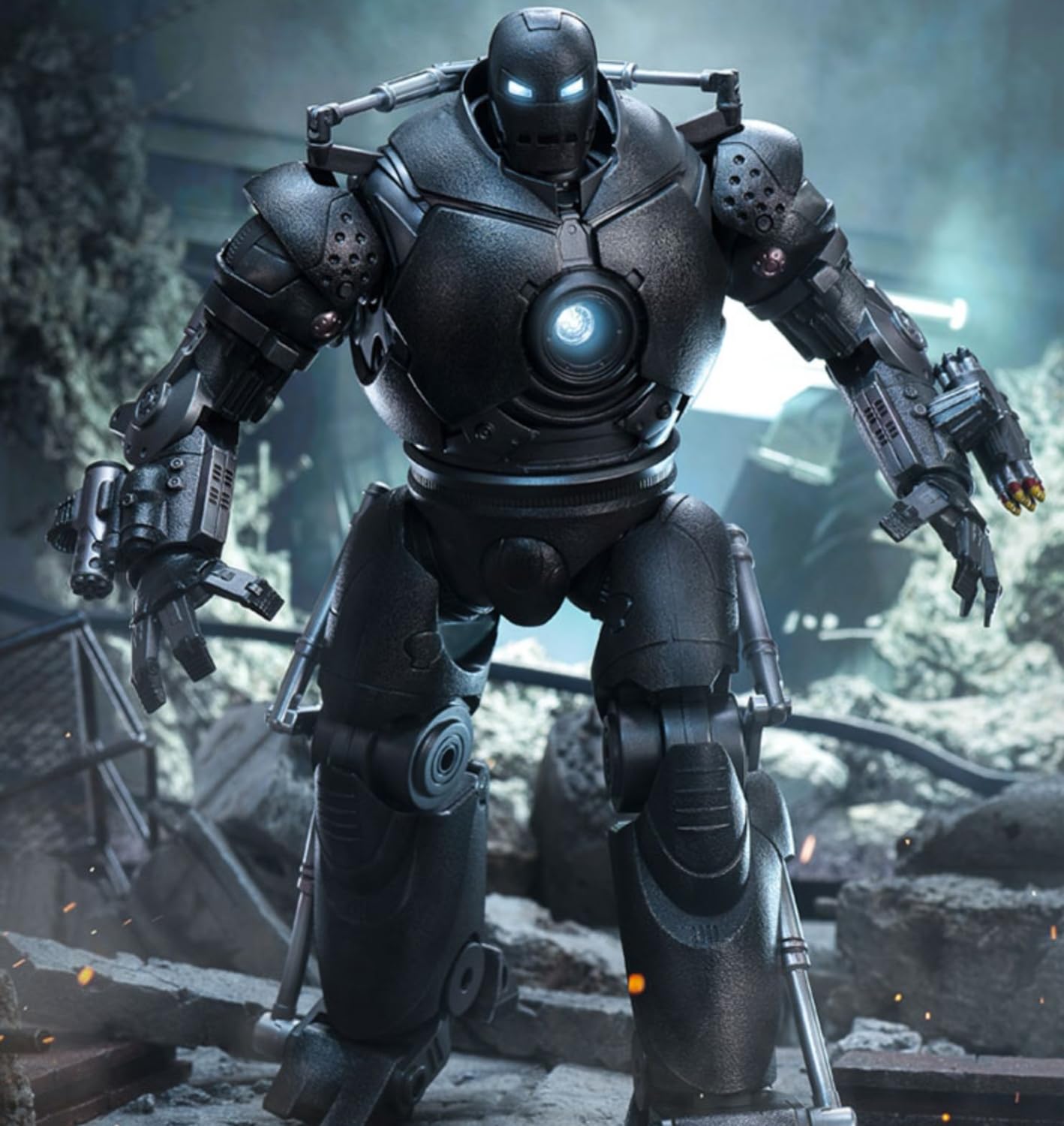 HiPlay ZD Collectible Figure Full Set: Iron Man Mark 85 2.0, 1:10 Scale Miniature Action Figurine