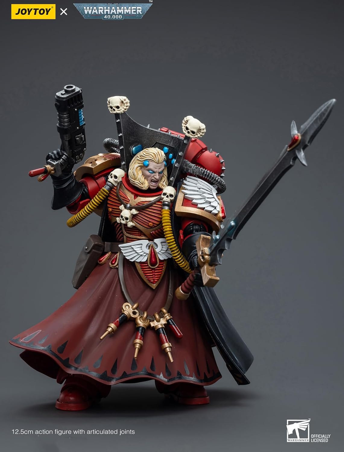 HiPlay JoyToy Warhammer 40K Blood Angels Mephiston 1:18 Scale Collectible Action Figure