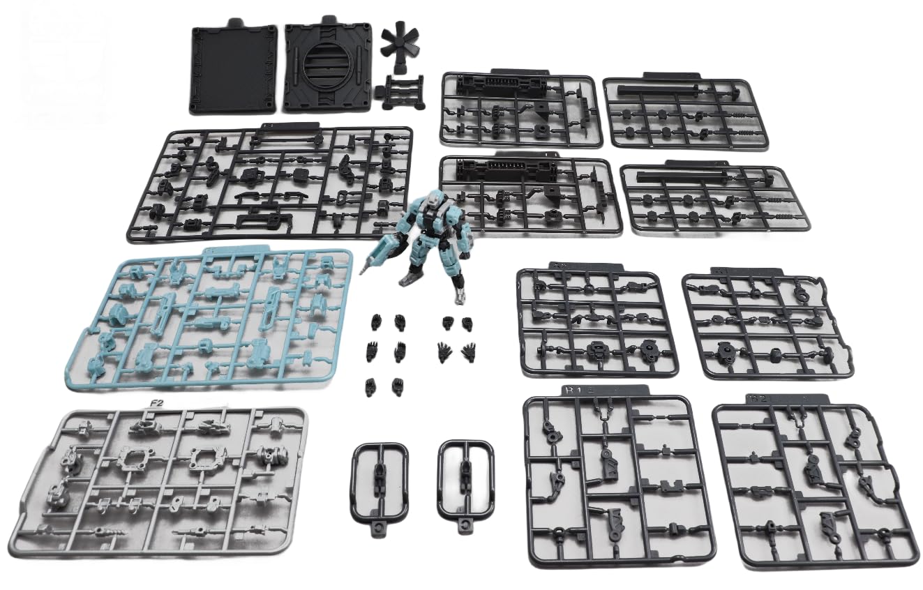 HiPlay KEMO FIFTYSEVEN Plastic Model Kits: Armored Puppet, Action Figures