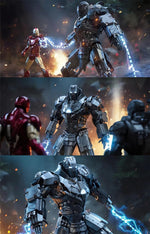 Figurine de collection ZD complète : Iron Man 3 Mark 33, figurine miniature d'action à l'échelle 1:10