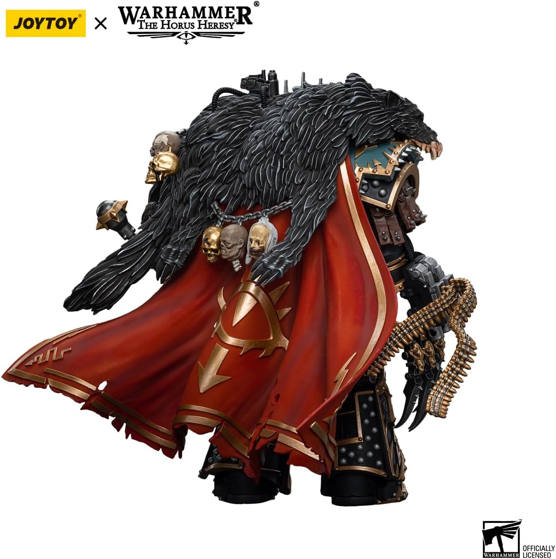 Figurines articulées JoyToy Warhammer The Horus Heresy Warmaster Horus Primarque de la XVlème Légion à l'échelle 1:18