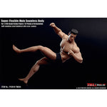 TBLeague, Seamless Muscular Male Body Suntan-Skin with Head Sculpt, Action Figures Body