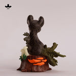 JXK The Forest Cat Static Expertly Hand-Painted Lifelike Animal Figurine