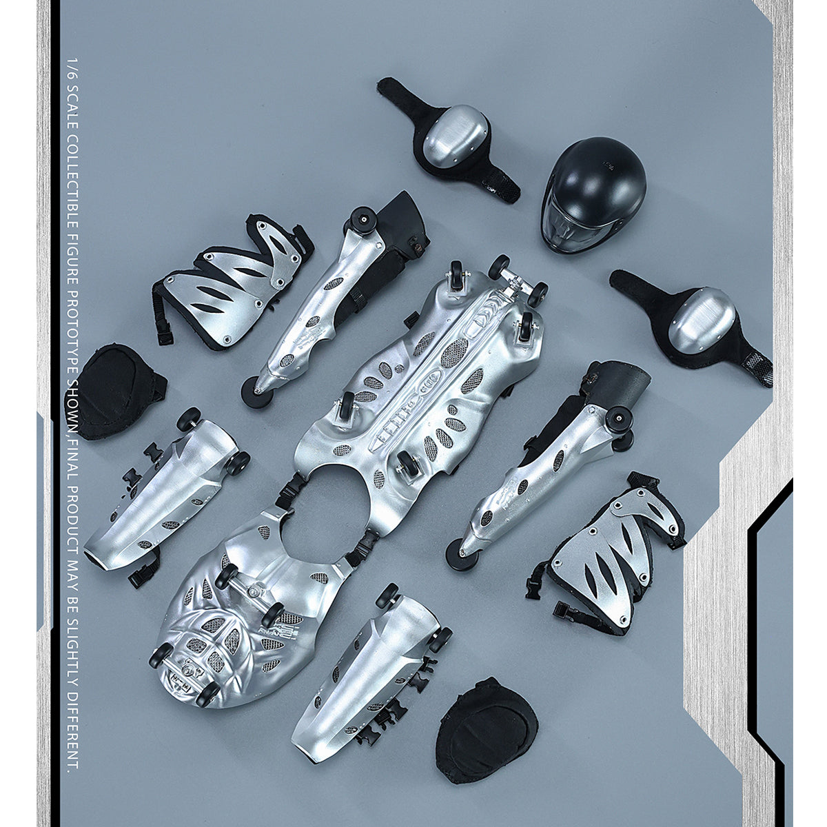 BBK, Tactical Roller Skating Master, Action Figure Full Set