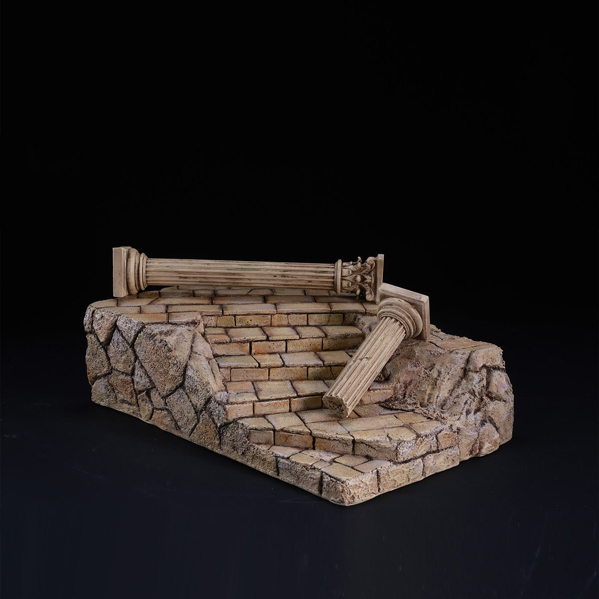 MMMTOYS Ancient Ruins Diorama Scene Base Fit 1/12 Scale 6-inches Action Figure