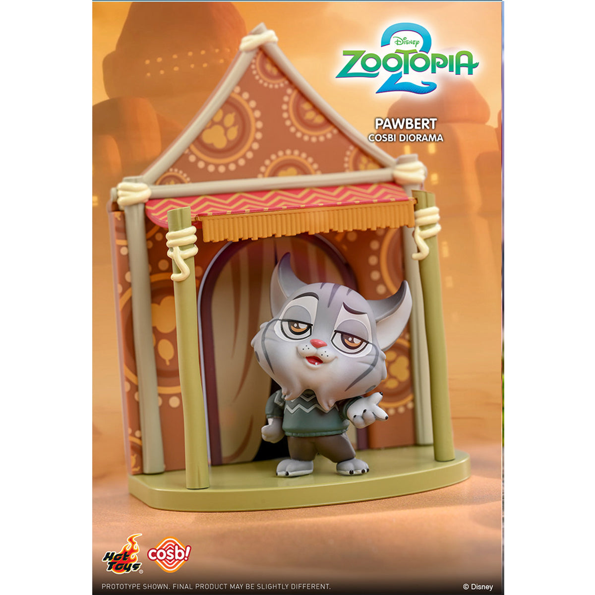 Hot Toys Zootopia 2 Cosbi Diorama Collection CBX304 Mini Figure Blind Box