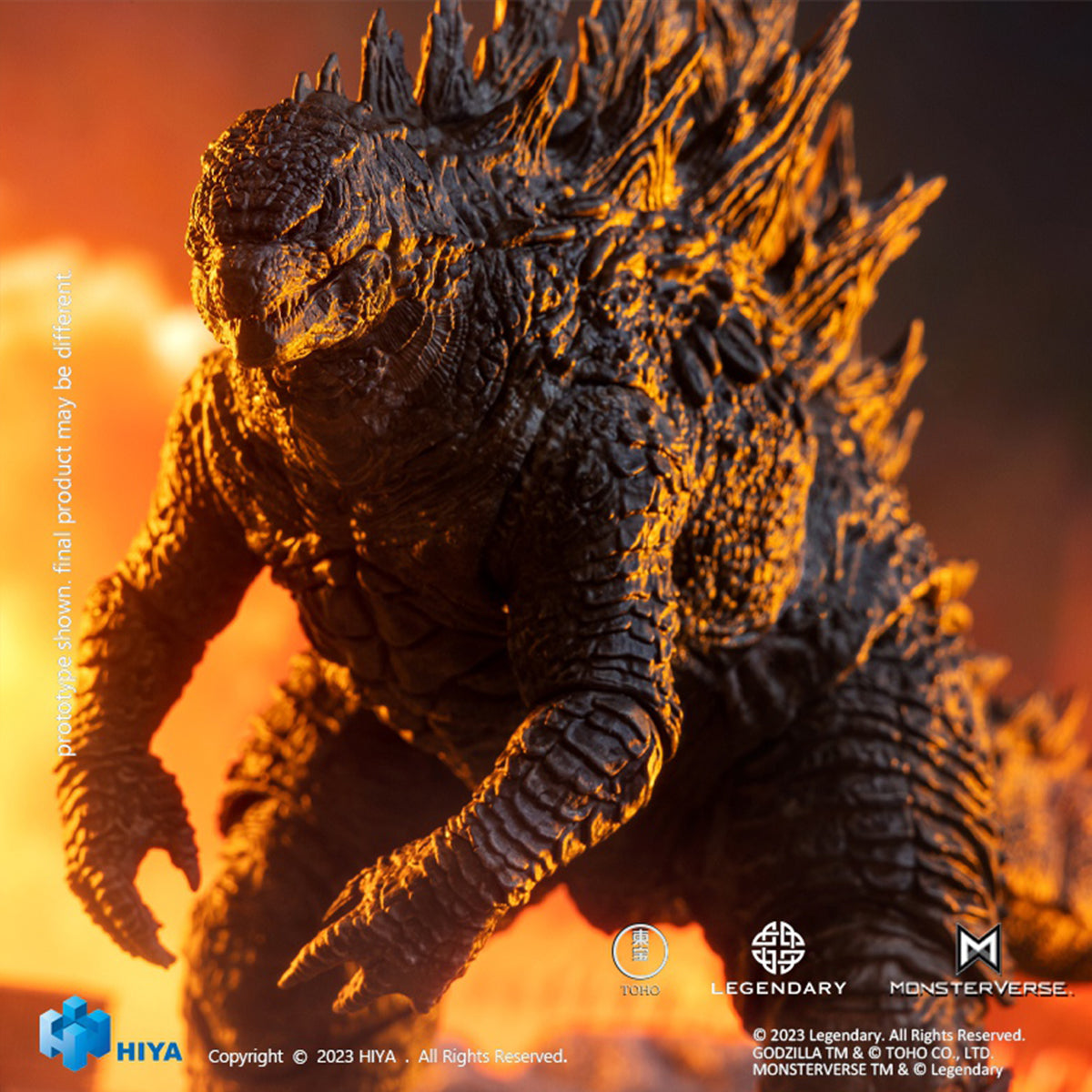 HIYA Godzilla vs. Kong Godzilla EBG0061 7-Inch Articulated Figure