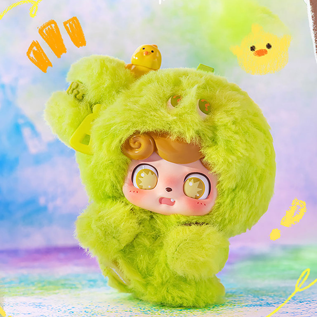 JOTOYS Q.Kid Emotional Hairy Monsters Series Plush Blind Box Figure