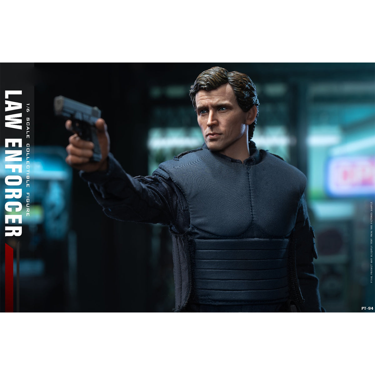 PRESENT TOYS Collectible Toy Series - Law Enforcer Action Figures