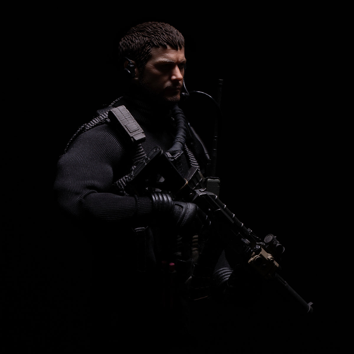 Figuras de acción y paquete de accesorios de HOTPLAY Captain Wolf Hunter