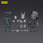 JOYTOY APOC Series DragonFang Assault Mech + Steel Ride Corps Assaulter Albedo 1/12 Scale Action Figure