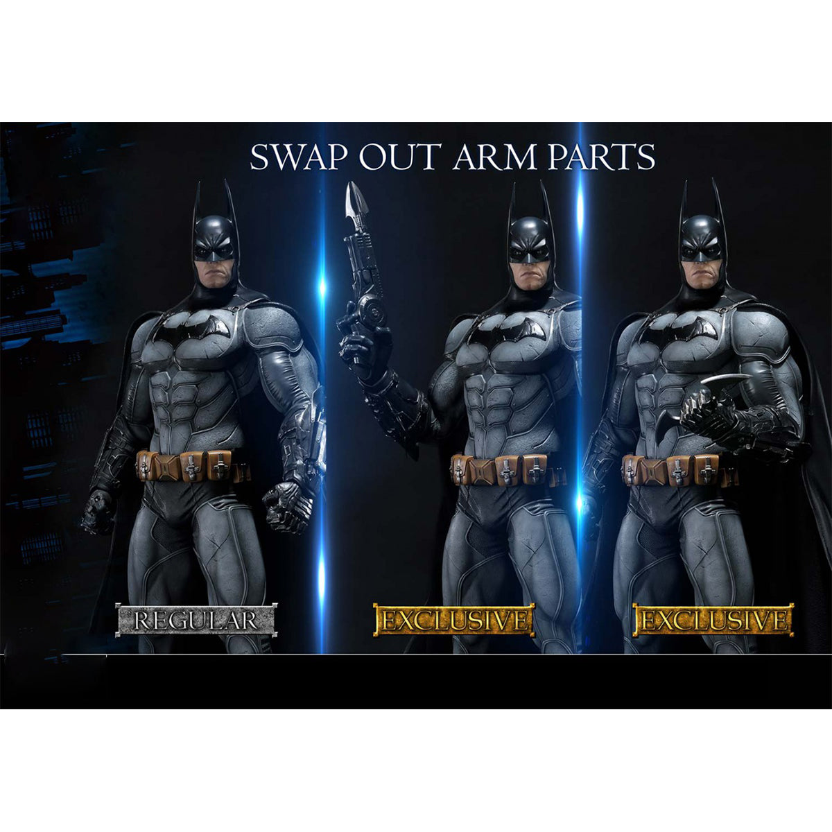 Prime 1 Studio, Arkham Knight V 7.43 Batsuit, Regular Version For 33 Inch Statue Figurine