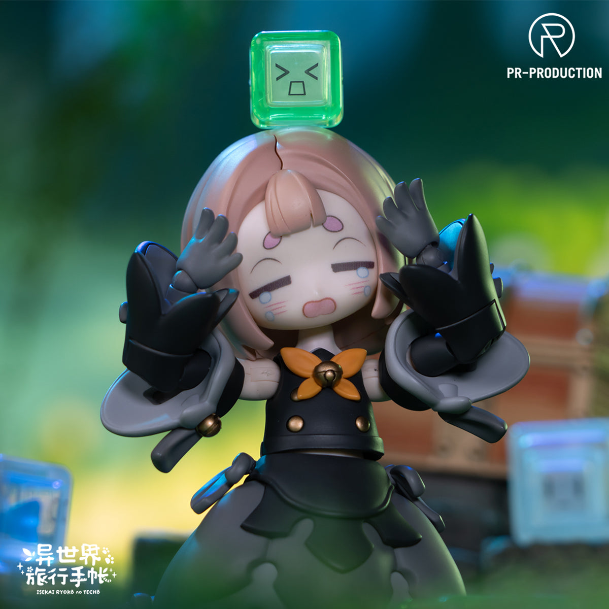 PR Production ISEKAI Travel Notebook Novice Mage Mars Stock & Play Expansion Pack 01 (Bubble Stand Type A) Doll Accessory & Model Kit