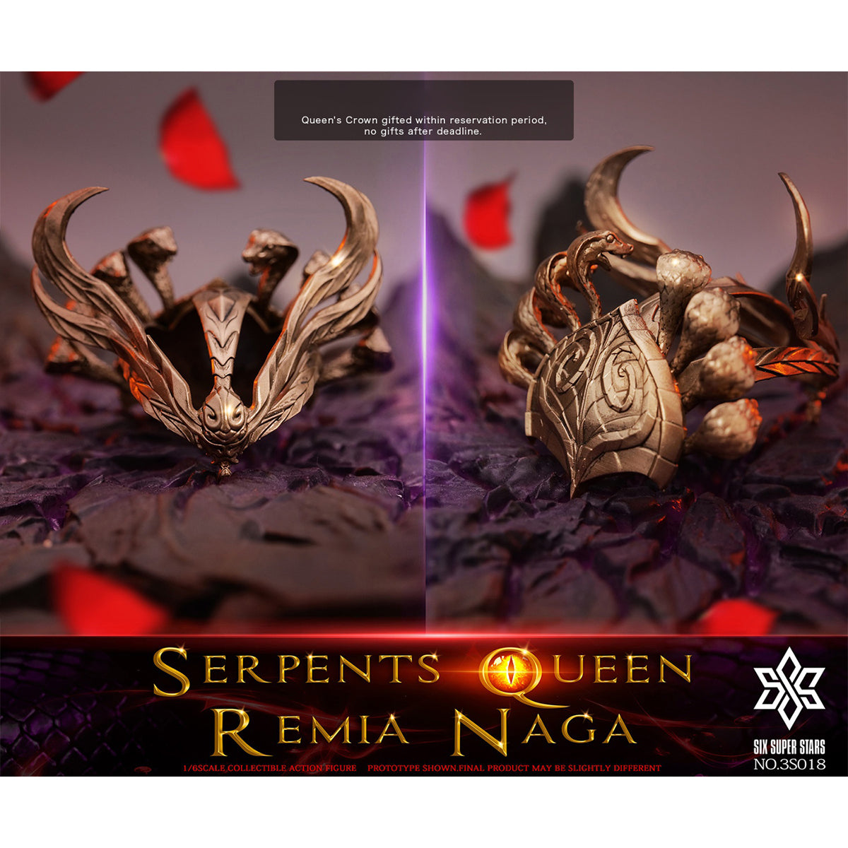 3STOYS 1/6 Serpent Queen Remia Naga Articulated Action Figures