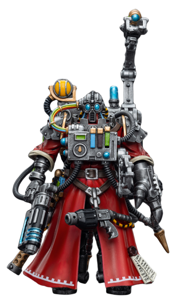 HiPlay JoyToy Warhammer 40K Collectible Figure: Adeptus Mechanicus Cybernetica Datasmith 1:18 Scale Action Figures