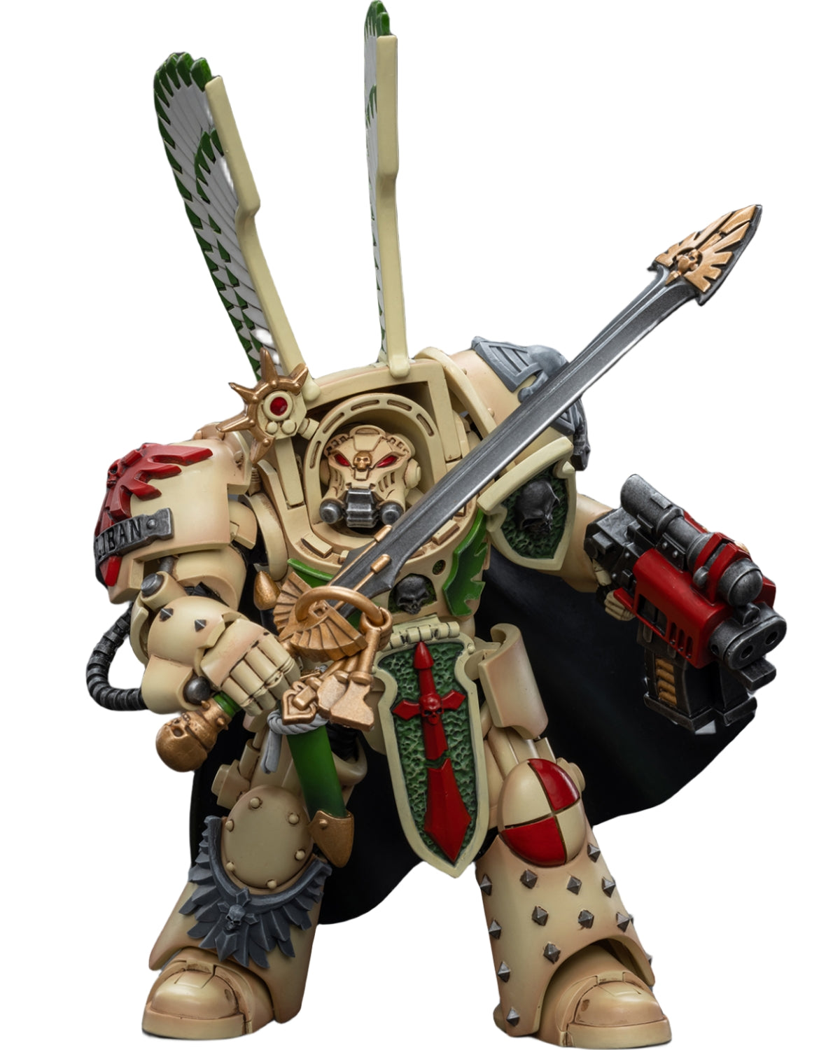 HiPlay JoyToy JT9169 40K Collectible Figure: Dark Angels Deathwing Strikemaster with Power Sword 1:18 Scale Action Figures