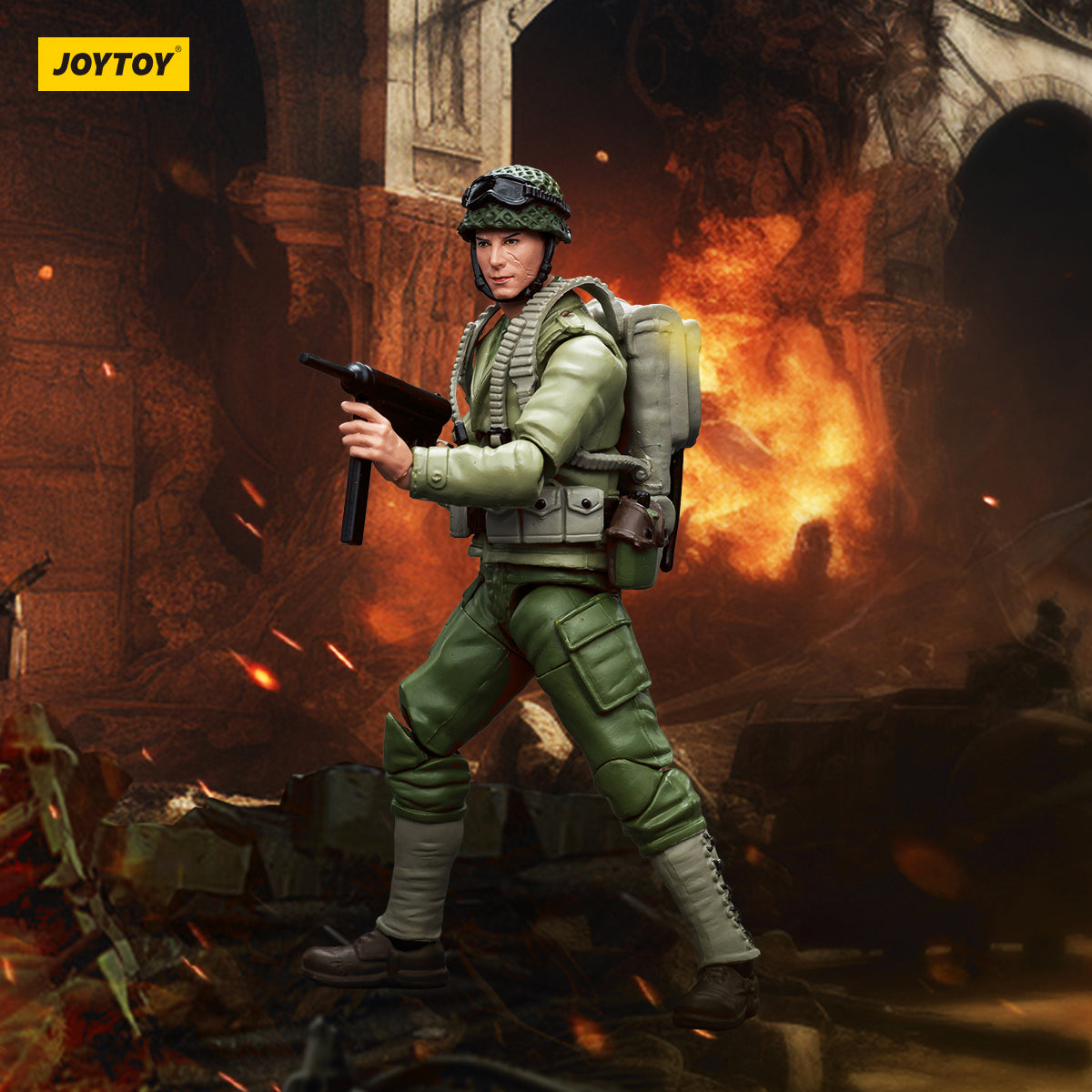 JOYTOY WWll United States Army JT8933 WWII Soviet Infantry JT8926 WWII Wehrmacht JT8919 1/18 Scale Action Figure