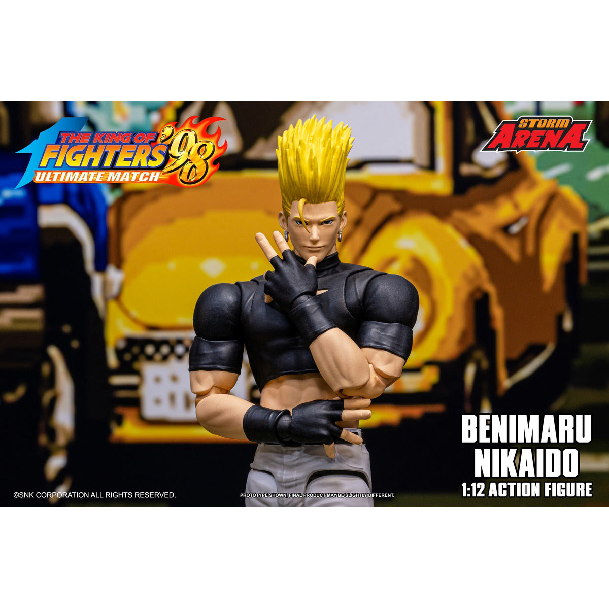 Storm Collectibles The King Of Fighters'98 UM KFSA01 Benimaru Nikaido Storm Arena KFSA02 Goro Daimon Storm Arena KFSA03 Kyo Kusanagi Storm Arena 1/12 Scale Action Figure
