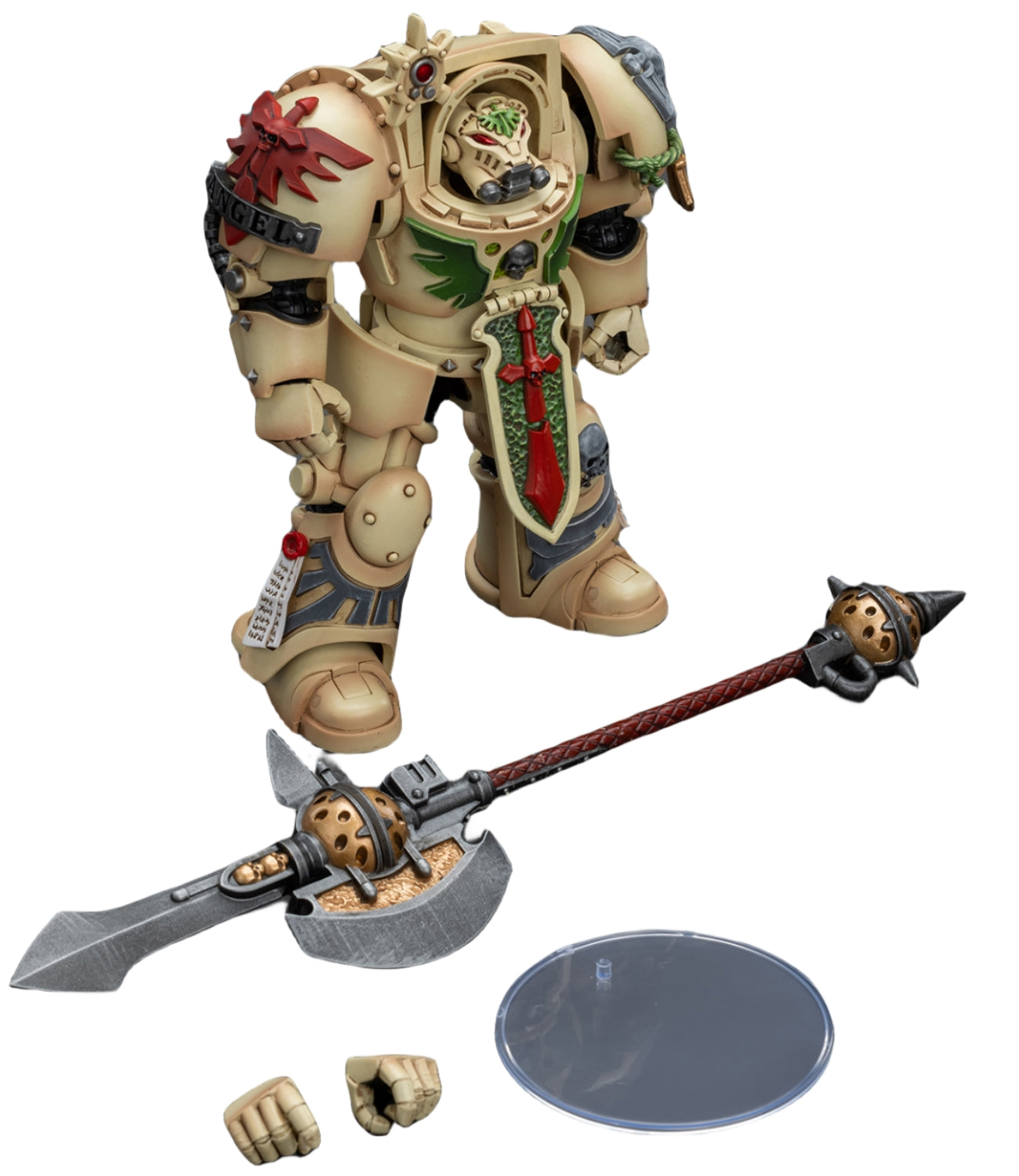 HiPlay JoyToy JT9183 40K Collectible Figure: Dark Angels Deathwing Champion 1:18 Scale Action Figures