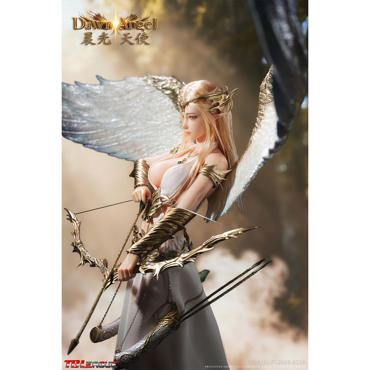 TBLeague 1/6 ドーン・エンジェル 新品 PL2025-233A TBLeague PL2025-233A Dawn Angel & PL2025-233B Twilight Angel 1/6 Scale