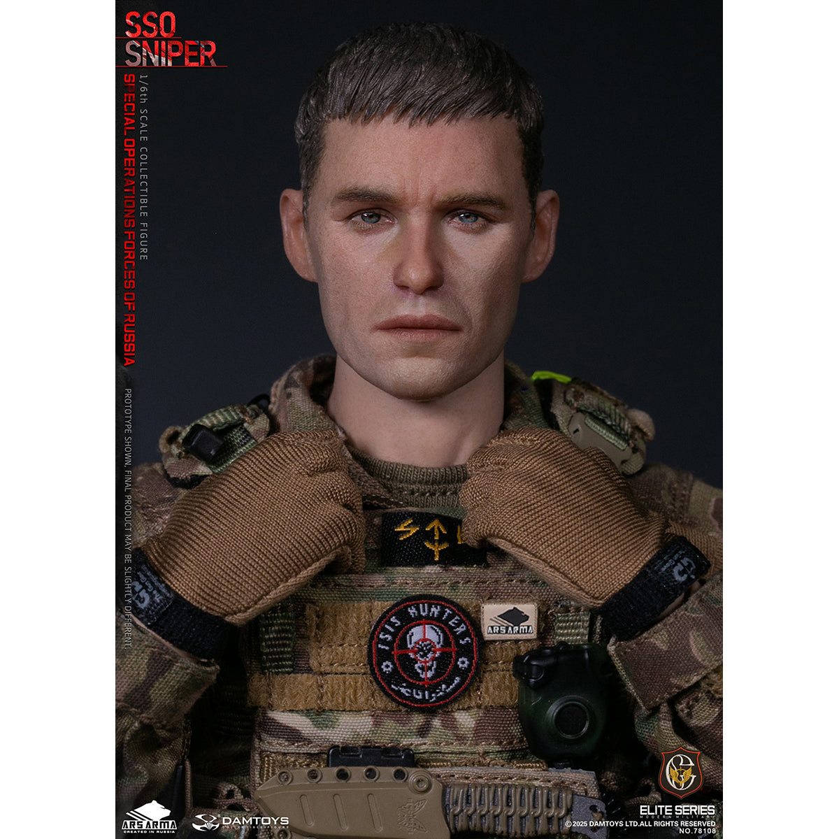 DAMTOYS & ARS ARMA 1/6 Special Operations Forces Of Russia (SSO) Sniper Action Figures