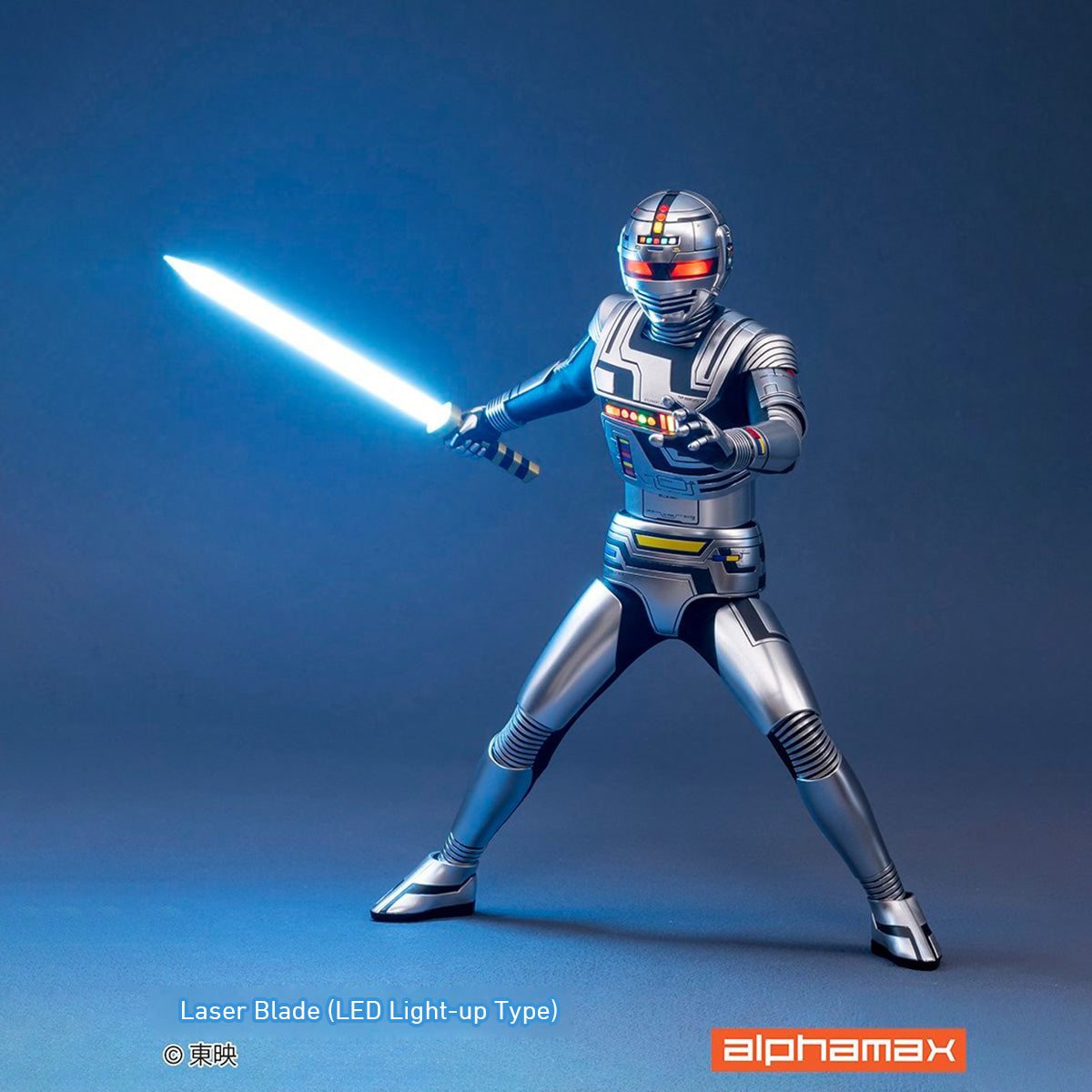 Alphamax AX-0336 Space Sheriff Gavan 1/12 Scale Action Figure Collectible Tokusatsu Hero Figure