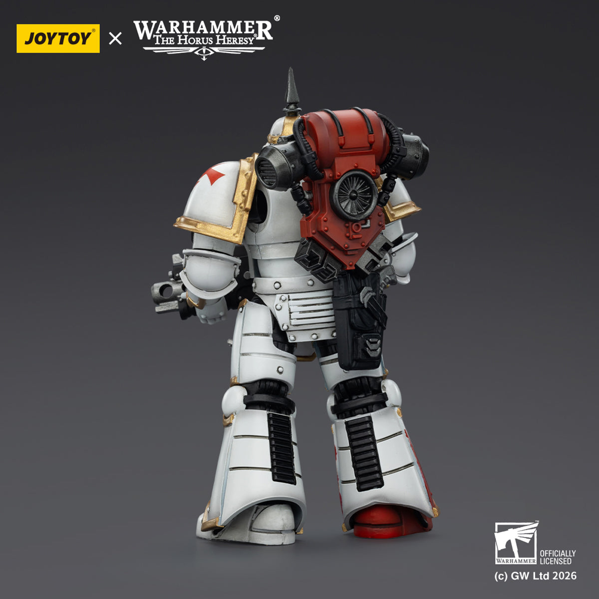 JOYTOY Warhammer 40,000 White Scars MKVI & MKIll Tactical Legionary 1/18 Scale Action Figure