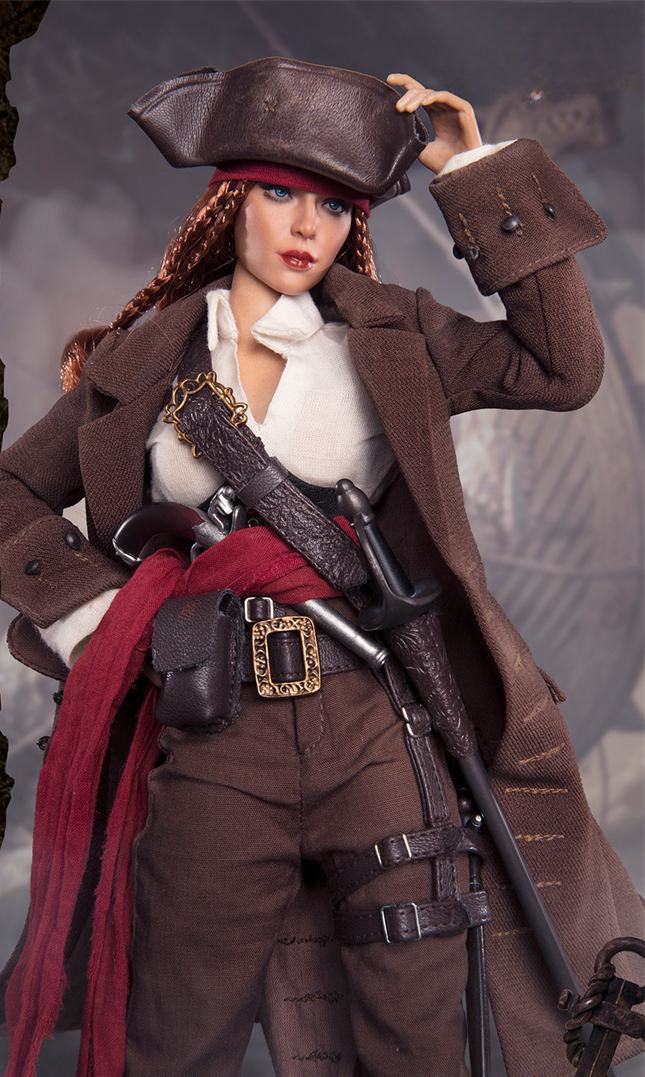 HiPlay BBK Collectible Figure: Pirate Female Captain, Sophia, Anime Style, 1:6 Scale Miniature Figure