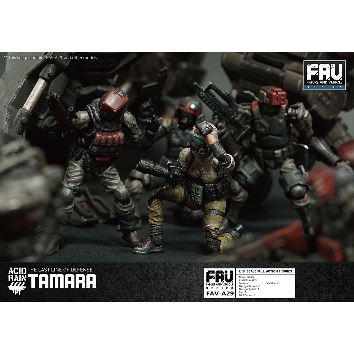 Figurines d'action Tamara Acid Rain World de TOY ALLIANCE