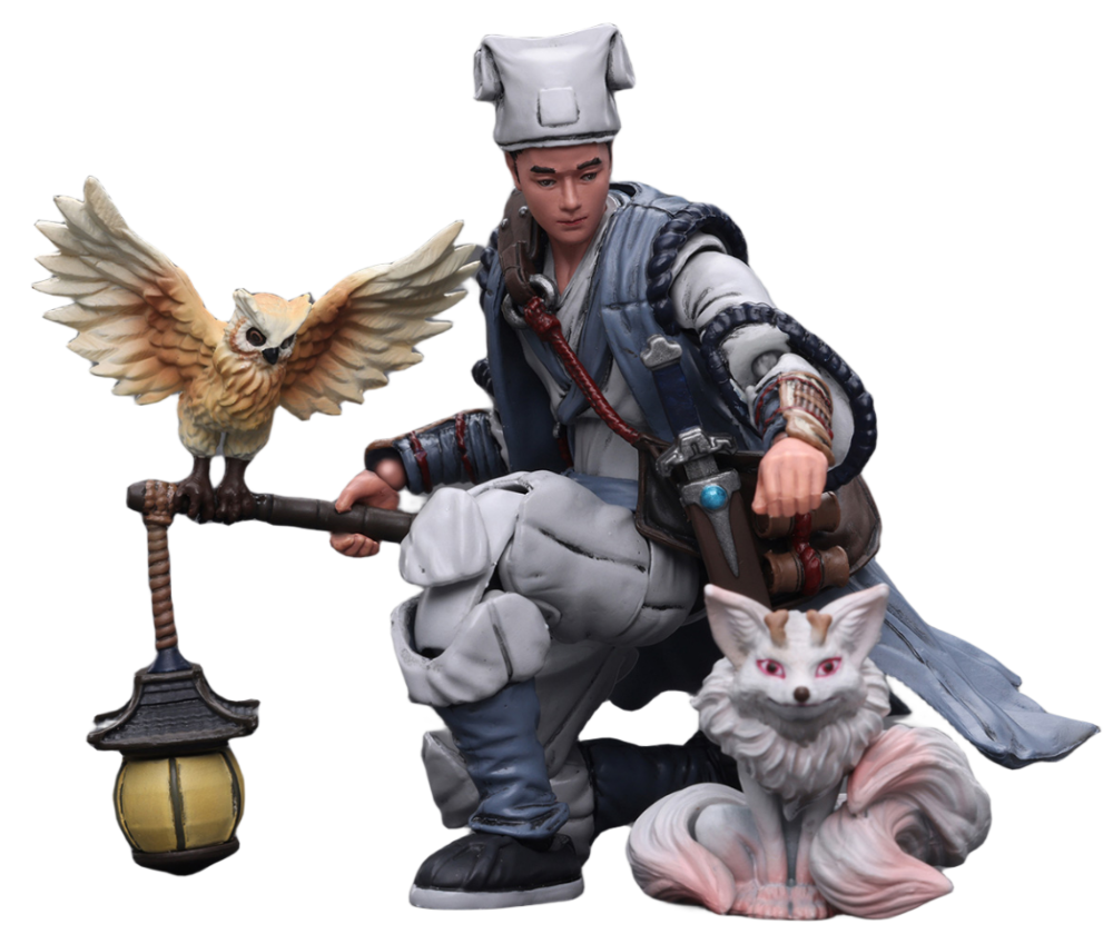 HiPlay JoyToy Warhammer 40K Collectible Figure: Dark Source JiangHu Zongshi Tomb Huai-En Xu 1:18 Scale Action Figures