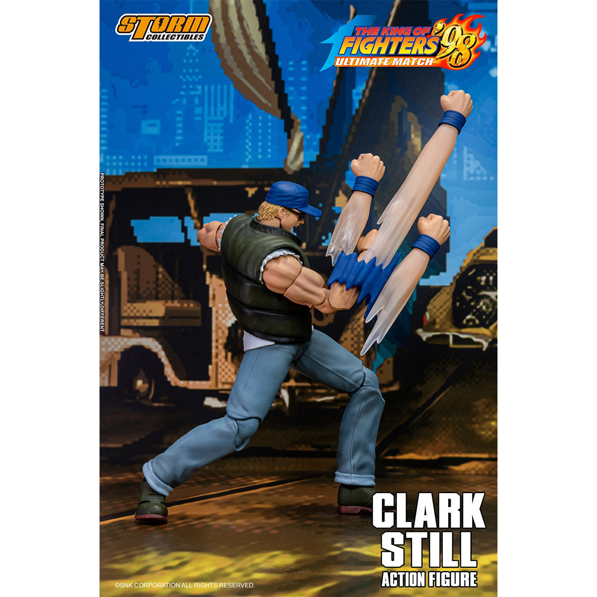Storm Collectibles SKKF17 KOF 98UM SKKF17 CLARK STILL Action Figure