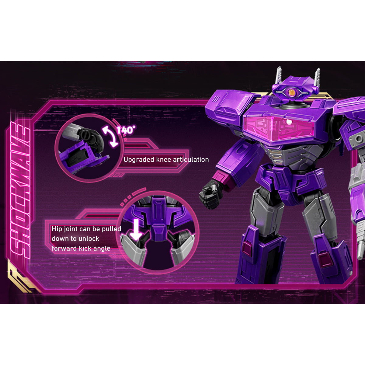 Only Shipped to the US) BLOKEES Champion Series Transformers One - Sh